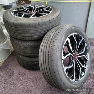 ルノー メガーヌ RS 純正 ホイール19インチ 8.5J+54 5H-114.3 タイヤ付き4本セットDUNLOP SP SPORT MAXX050 235/55R19 スポール RENAULT