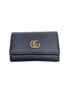 GUCCI◆キーケース/-/BLK/無地/メンズ/4561182149