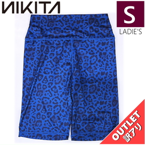 【OUTLET】 NIKITA TREK PRINTED SHORTS BLUE JAGUAR Sサイズ レディース アパレル レギンス ショーツ 日本正規品