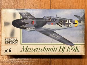 11055 1/72 AIRFIX 02092 World War II Aircraft of the Aces : Messerschmitt Bf 109K Special Edition - Major Erich Hartmann x6 未組立