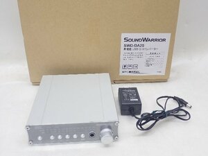 Sound Warrior/城下工業 SWD-DA20 D/Aコンバーター サウンドウォーリア 元箱付き ¶ 705E6-3