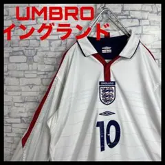 UMBRO イングランド代表　リバーシブルユニフォーム　オーウェン　古着　長袖