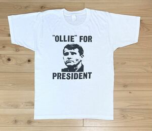 ★80s OLLIE FOR PRESIDENT Tシャツ SizeM相当 USA製 ビンテージ★