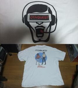 送料無料 オタクエスト パンクドランカーズ punkdrunkers otaquest コラボ Tシャツ XXL 富士山 ロボット サイバー ラジオ