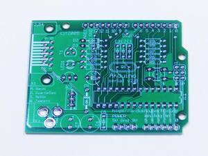 Arduino Board Serial RS232 V2 基板 緑色 アルデュイーノ シリアル通信 ATMEGA8 ebotf