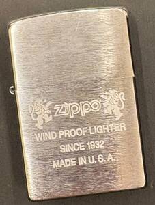 #10572 ZIPPO/ジッポー AMERICAN WINDPROOF LIGHTER SINCE1932 着火未確認