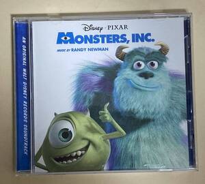 CD モンスターズインク　サウンドトラック　ディズニー　ピクサー　Monsters ,Inc. Pixar Disney