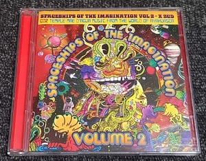 ♪V.A / SPACESHIPS OF THE IMAGINATION VOL.2♪ ■2CD AMBIENT-PSYCHEDELIC HALLUCINOGEN チルアウト 送料2枚まで100円