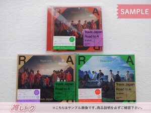 Travis Japan CD 3点セット Road to A 初回盤T(CD+BD)/J(2CD)/通常盤(初回プレス) [良品]