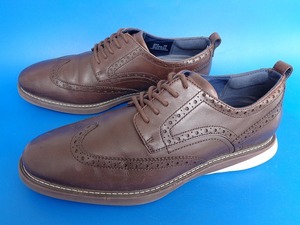 14154■COLE HAAN コール ハーン グランドエボリューション ショートウィング C26308 F17 10M 茶 レザー GRAND EVOLUTION