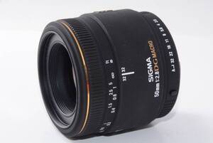 【外観特上級】SIGMA シグマ EX DG MACRO 50mm 1:2.8　#s15397