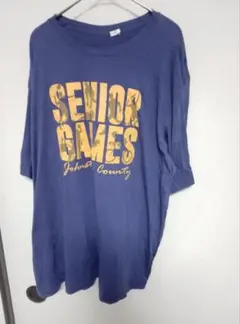 SENIOR GAMES Tシャツ ネイビー