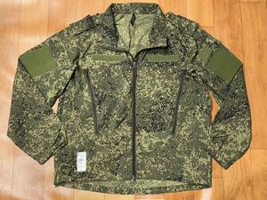 新品 未使用品 ロシア軍 BTK デジタルフローラ迷彩 ウィンドブレーカージャケット⑤ 50-3 ロシア連邦軍 ウクライナ Z-war 特別軍事作戦