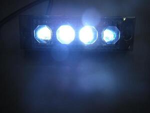 24ｖ ＬＥＤ4 超ミニフラットマーカーランプ 点灯/点滅 ホワイト