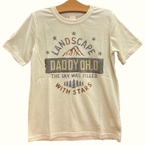 即決★新品タグ付 ダディオダディ Daddy Oh Daddy★アウトドア柄 天竺 半袖Tシャツ★速乾生地★140cm ジュニアサイズ ￥2530