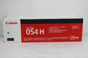 未使用 CANON 純正 トナー CRG-054H シアン キャノン ITH32A1EQ0Y0-YR-L055-byebye