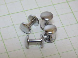 Camera Part(s) - Metal fittings ( stub type) for camera shoulder strap ショルダーストラップ用 長さ調整金具（つづみボタン） 