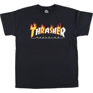 古着 スラッシャー THRASHER サーフ スケートTシャツ メンズM /eaa464052