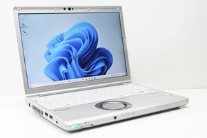 1円スタート ノートパソコン Windows11 Panasonic レッツノート CF-SV8 第8世代 Core i5 SSD256GB メモリ8GB Windows10 カメラ