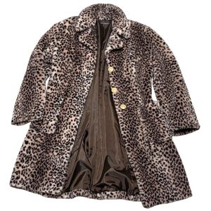 00s japanese label Y2K fur leopard coat jacket 14th addiction share spirit IFSIXWASNINE lgb goa KMRII obelisk julius civarize roar