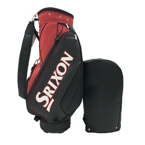 【1円】【新品】SRIXON スリクソン GGC-S140G カート式キャディバッグ ブラック系 9型 [240101211475]