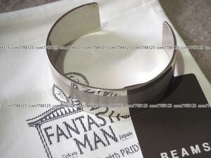 保管品 4.9万円◎FANTASTIC MAN◎ビームス 購入 シルバー バングル BEAMS アクセサリーSVジュエリー ブレスレット ボリューム