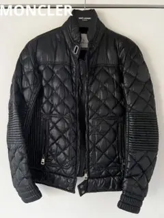 ★希少美品 ★MONCLER モンクレール ダウンジャケット ライダース 1