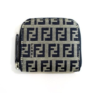 FENDI　フェンディ　2369　31096　018　ズッキーノ　コインケース　小銭入れ【極美品】【送料無料】中古品 used A