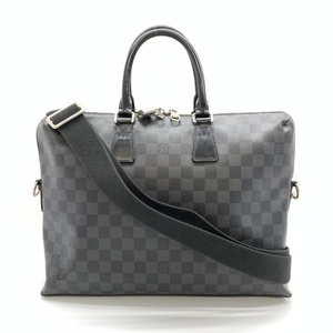 LOUIS VUITTON ルイヴィトン N48224 ポルト ドキュマン ジュール ダミエグラフィット メンズ 2WAYバッグ 仕事 ビジネスバッグ 管理RT36765