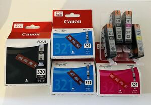 Canon キャノン　PIXUS 純正インクセット　BCI 320PGBK 321BK 321C 321M 321Y