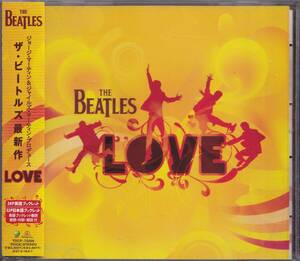 即決(B244)【THE BEATLES ザ・ビートルズ LOVE ラヴ　TOCP-70200】帯付/美品