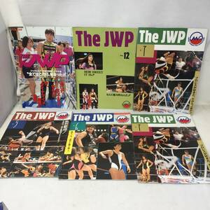 MY-257 ジャパン女子プロレス パンフレット The JWP Vol.5 ×3/6 /7×2/12/15 まとめ8冊セット 小冊子付 尾崎魔弓 キューティー鈴木 ハレ―