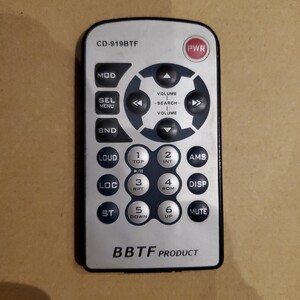 送料無料 BBTF PRODUCT CD-919BTF リモコン ヤ62