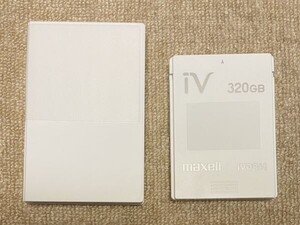 KB1725【返品保証】maxell マクセル iVDR-S iv カセットハードディスク 320GB 中古