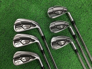 【1円スタート】 キャロウェイ Callaway APEX アイアン 2016 (日本仕様) NSプロ 950GH フレックスＳ ６本セット 5～9/Ｐ