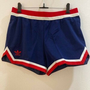 レア◆西ドイツ◆vintage　三つ葉 トレフォイル 80ｓ◆ADIDAS/アディダス ショートパンツ ショーツ サッカー ネイビー メンズ L ON3317