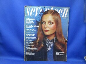 希少 ビンテージ 洋書 ファッション雑誌 アメリカ版 SEVENTEEN セブンティーン /1970年 1970年代41411