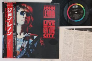 LP John Lennon Live In New York City ECS91160 CAPITOL /00260