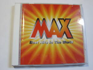 ♪　中古ＣＤ　MAX 　Best Hits in The World　オムニバスＣＤ　帯・日本語ブックレット付き　♪