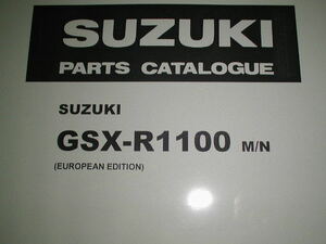 スズキ　ＧＳＸ－Ｒ１１００　Ｍ／Ｎ用パーツリストです　（即決）