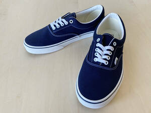 27.5cm ネイビー バンズ エラ VANS ERA NAVY/WHITE US9.5/27.5cm VN000EWZNVY