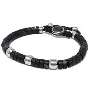 DIESEL ディーゼル DX1121040 BLACK LINE AGATE ブレスレット BRACERET アクセサリー メンズ レディース