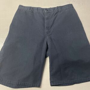 W38 NAVY USA古着 DICKIES WORK ショートパンツ SP105