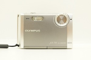 オリンパス OLYMPUS コンパクトデジタルカメラ チタニウムシルバー μ730