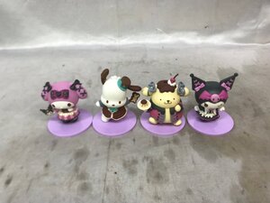 Sanrio サンリオ ハロウィン 2022 一番くじ ポチャッコ ポムポムプリン クロミ マイメロディ ミニ フィギュア 4体まとめ売り セット