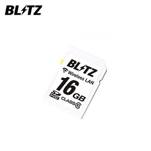 BLITZ ブリッツ Touch-B.R.A.I.N.LASER レーザー＆レーダー探知機用オプション 無線LAN内蔵SDカード BWSD16-TL313S