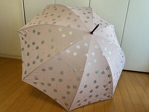 ☆送料無料☆新品☆ジルスチュアート/長傘雨傘/さくらんぼラメピンク