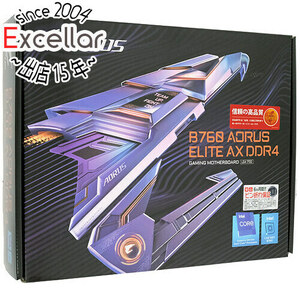 GIGABYTE ATXマザーボード B760 AORUS ELITE AX DDR4 Rev.1.0 LGA1700 [管理:1000027613]