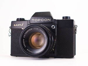 ★訳あり実用品★ トプコン TOPCON UNI ブラック UV TOPCOR 53mm F2 ★シャッターOK! 粘りあり #S1082