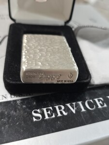 ZIPPO 新品未使用品　スターリングシルバー　アーマー　ハンマートーン　2020 sterling silver